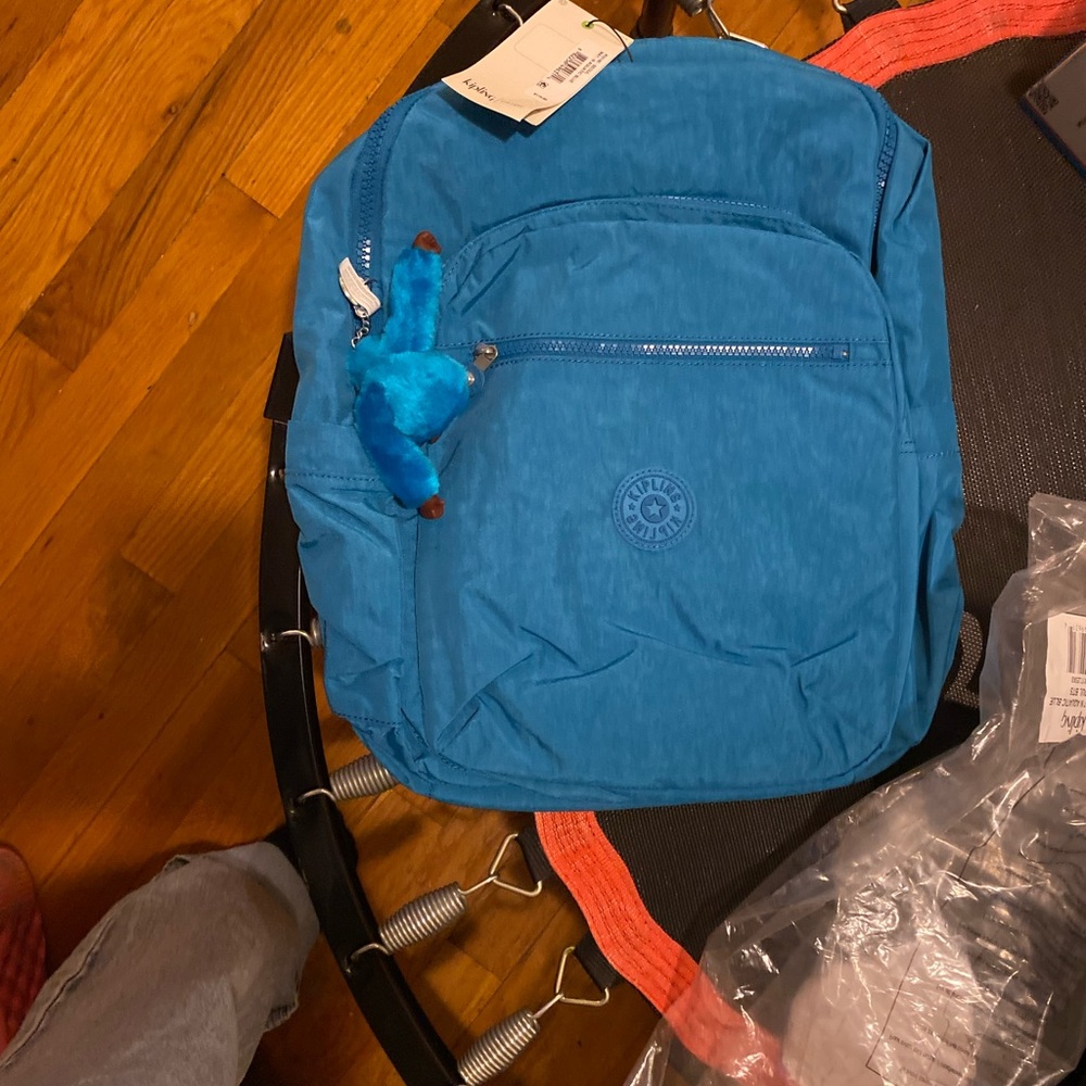 Kipling Blue Backpack for Men